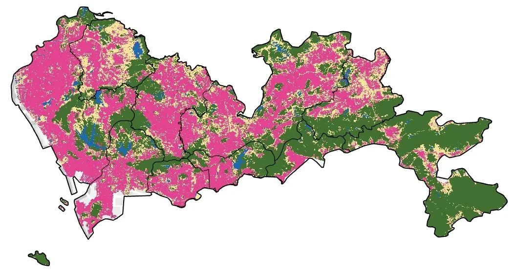 1985-2022年全国土地利用分类可视化数据（30M）
