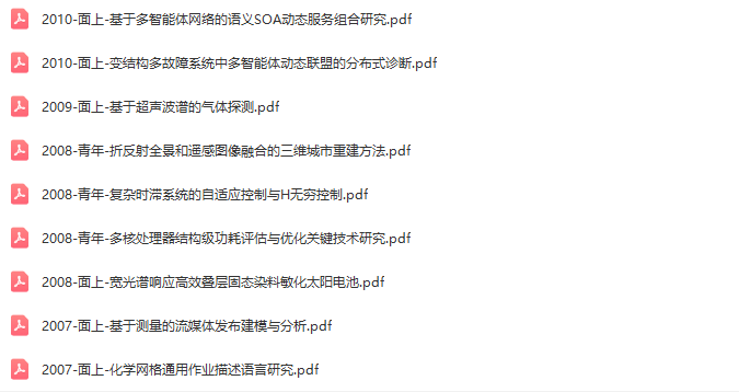 2022-2007年NSFC信息学部申报书暨2024年国自然申报参考资料