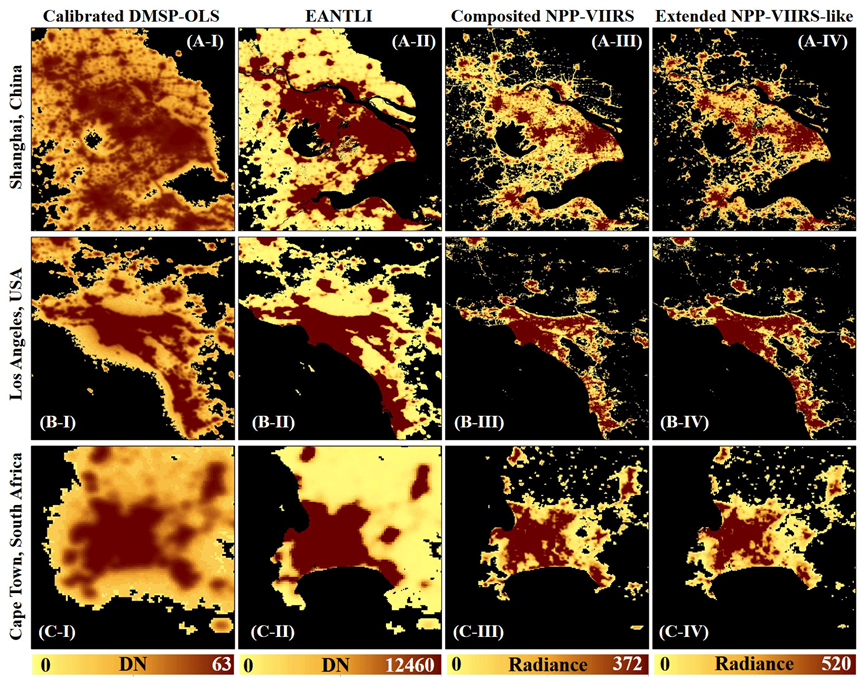 全球类“NPP-VIIRS”夜间灯光数据（2000-2022年）