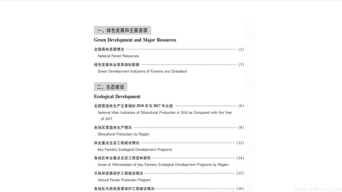 《中国林业统计年鉴》（1992-2019）