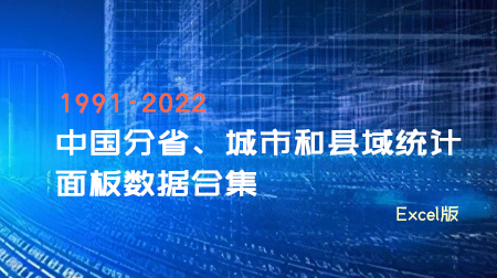 中国分省、城市和县域统计面板数据合集